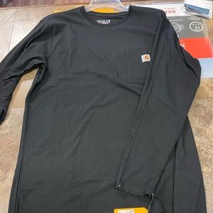 Carhartt Men’s Crew Neck LS Graphic Pocket Tee